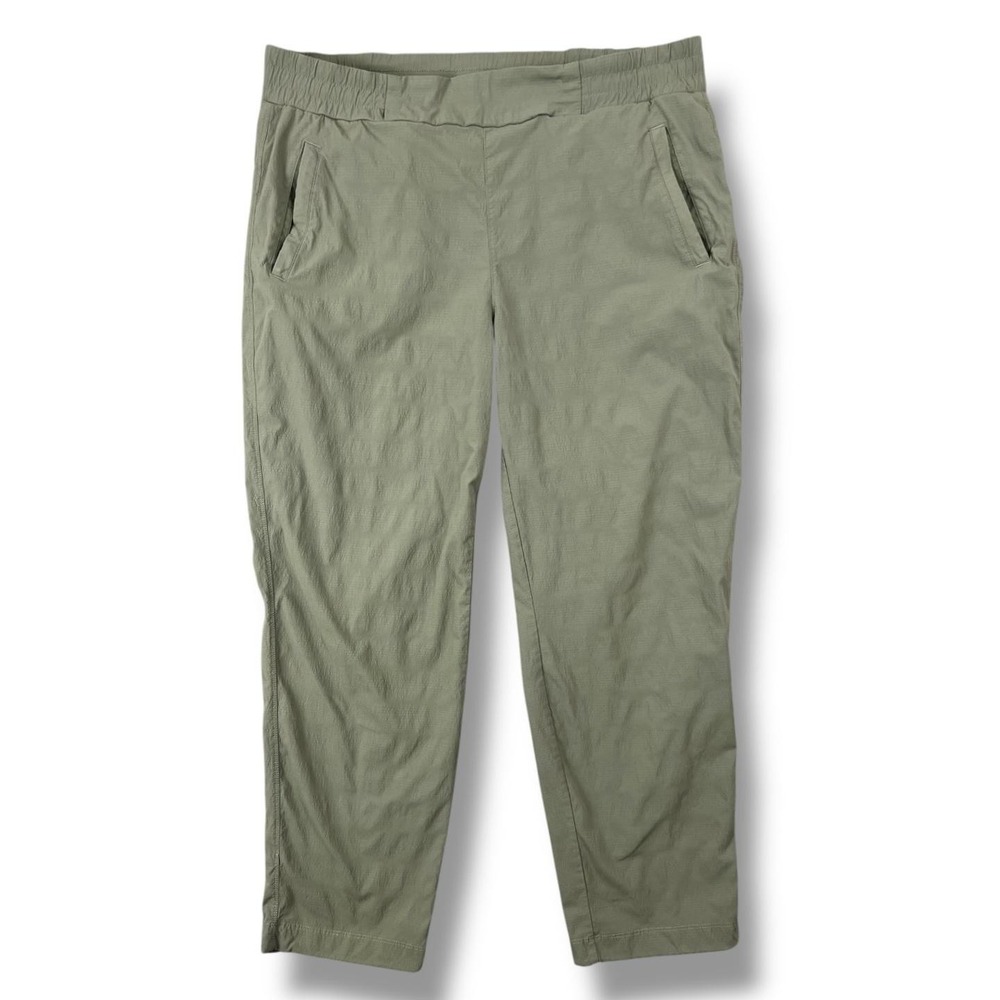 Mondetta Outdoor Project‎ Pants Womens Large Green Hiking Zip Pockets Drawstring
